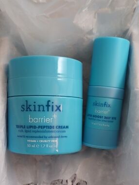 Skinfix Barrier+ Triple Lipid-Peptide Cream in Bright Blue - 50 ml Duo